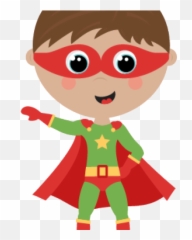 Super Hero Boy Clipart Transparent - png