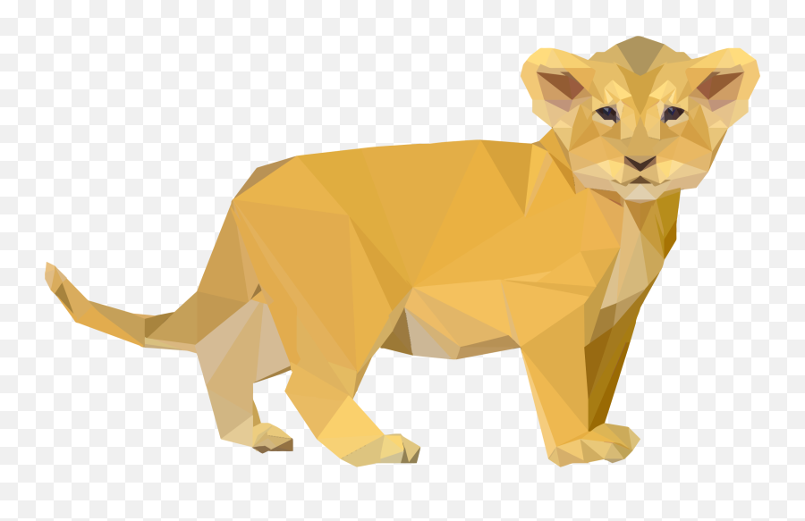 Lion Png Clipart 6 - Free Download Lion Cub Clip Art,Lion Png Logo