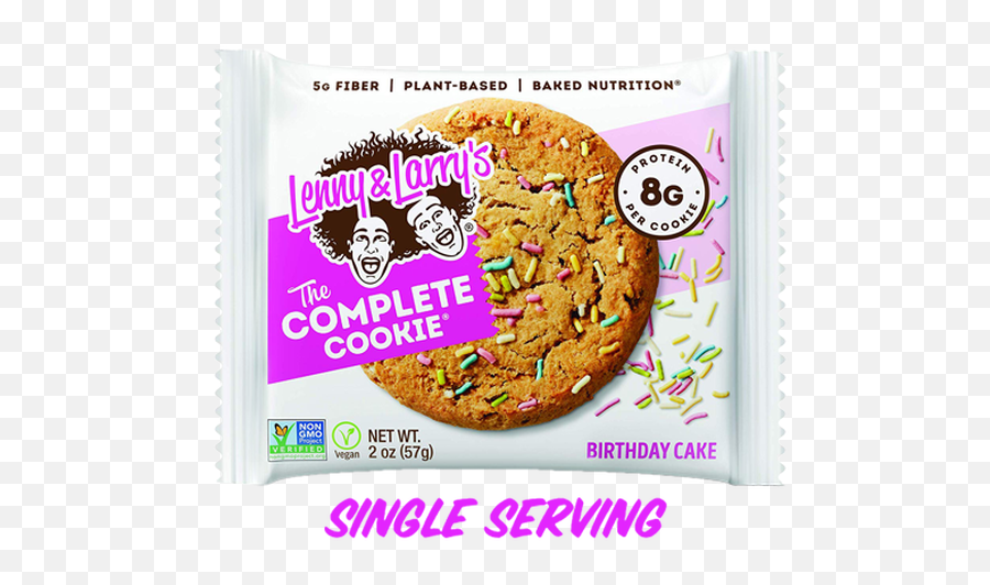 Download Lenny And Larrys Single Serving Birthday Cake - Lenny Png,Lenny Png