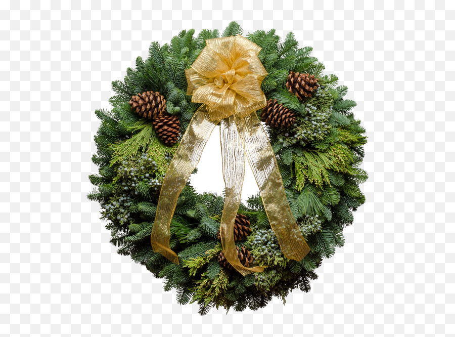 Christmas Wreaths - Png,Christmas Wreath Transparent