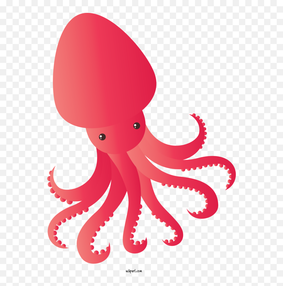 Animals Octopus Giant Pacific - Clip Art Png,Octopus Transparent