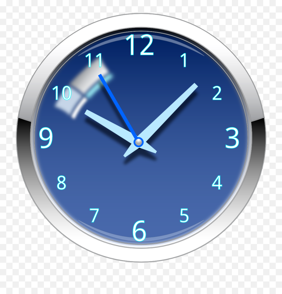 Clock Clipart Transparent Background - Clear Background Clock Transparent Png,Clock Clipart Transparent