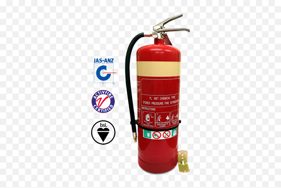 Buy 7l Wet Chemical Fire Extinguisher - Maintain Water Fire Extinguisher Png,Fire Extinguisher Png