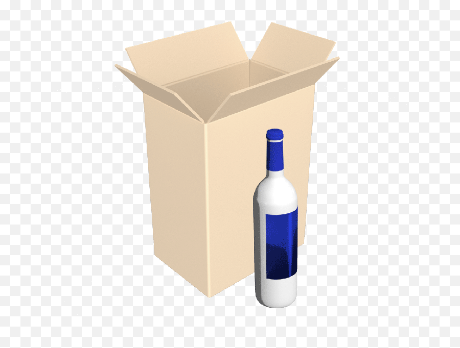 Cardboard Wine Boxes - Empty Png,Cardboard Box Png