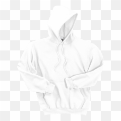 Gildan Hoodie White Png Transparent Cartoon - Jingfm White Hoodie Transparent Background,Hoodie Png