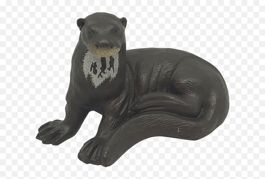 Giant River Otter - Statue Transparent Cartoon Jingfm Giant River Otter Toy Png,Otter Png