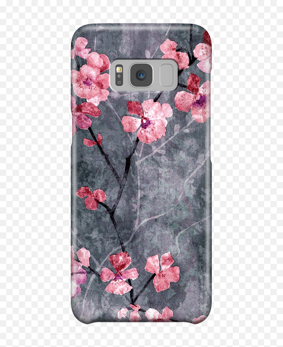 Cherry Blossom Slate - Samsung Galaxy S8 Iphone Xr Cherry Blossom Phone Case Png,Japanese Flower Png