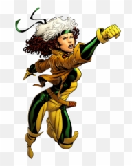 Rogue Png Transparent Cartoon - Rogue X Men Comic,Rogue Png