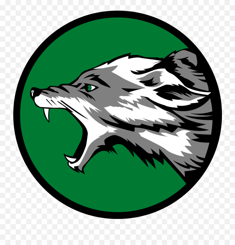 Green Question Mark Png - New England Wolfpack Green Wolf Transparent Green Wolf Logo,Wolf Logo Png