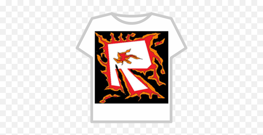 Roblox R Logo Fire Type - Roblox Roblox T Shirt Red Hoodie Png,Roblox R Logo