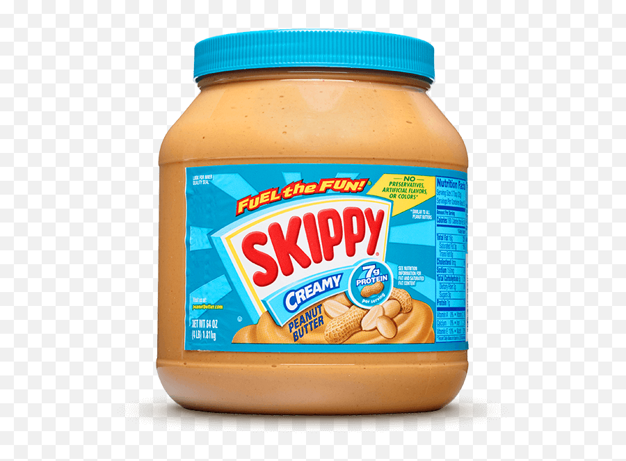 Creamy Peanut Butter - Skippy Creamy Peanut Butter 64 Oz Png,Peanut Butter Transparent