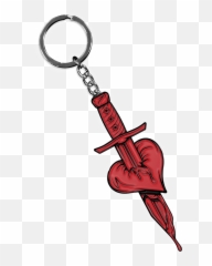 I Am Was Album Merch - 21 Savage Dagger Keychain png