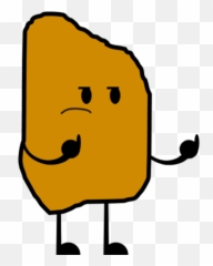 Chicken Nugget - Transparent Cartoon Chicken Nugget Png,Chicken Nugget Transparent