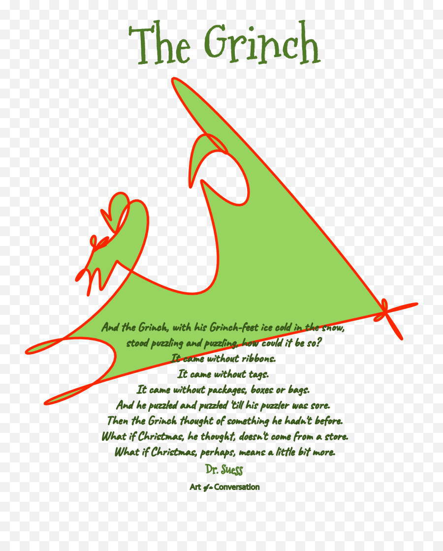 Art Of A Conversation - Vertical Png,Grinch Transparent