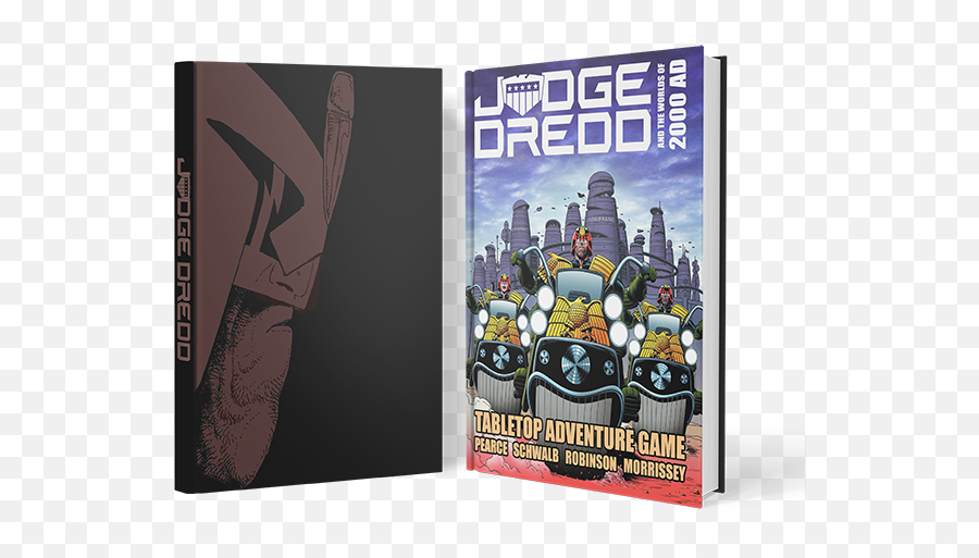 Judge Dredd The Worlds Of 2000 Ad - Judge Dredd The Worlds Of 2000 Ad Tabletop Adventure Game Png,Judge Dredd Logo
