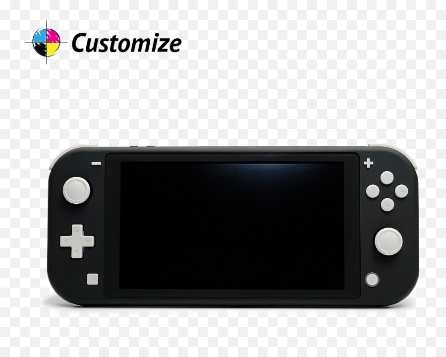 Personalized Nintendo Switch Skin - Black Nintendo Switch Lite Png,Nintendo Switch Transparent Background