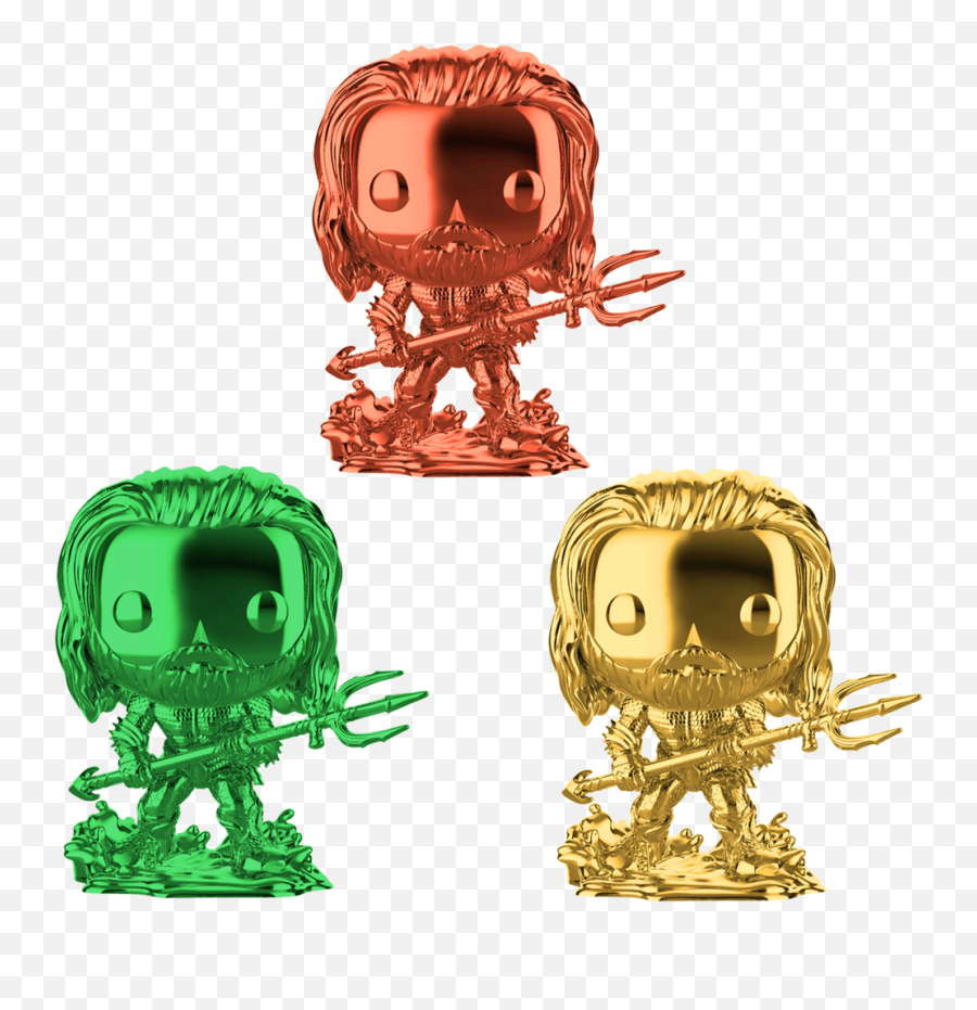 Funko Pop Heroes Aquaman Arthur Curry In Hero Suit - 3 Zombie Png,Scary Chrome Icon Png