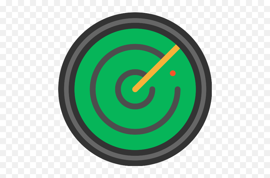 Radar Area Vector Svg Icon 3 - Png Repo Free Png Icons Shooting Target,Radar Icon Vector