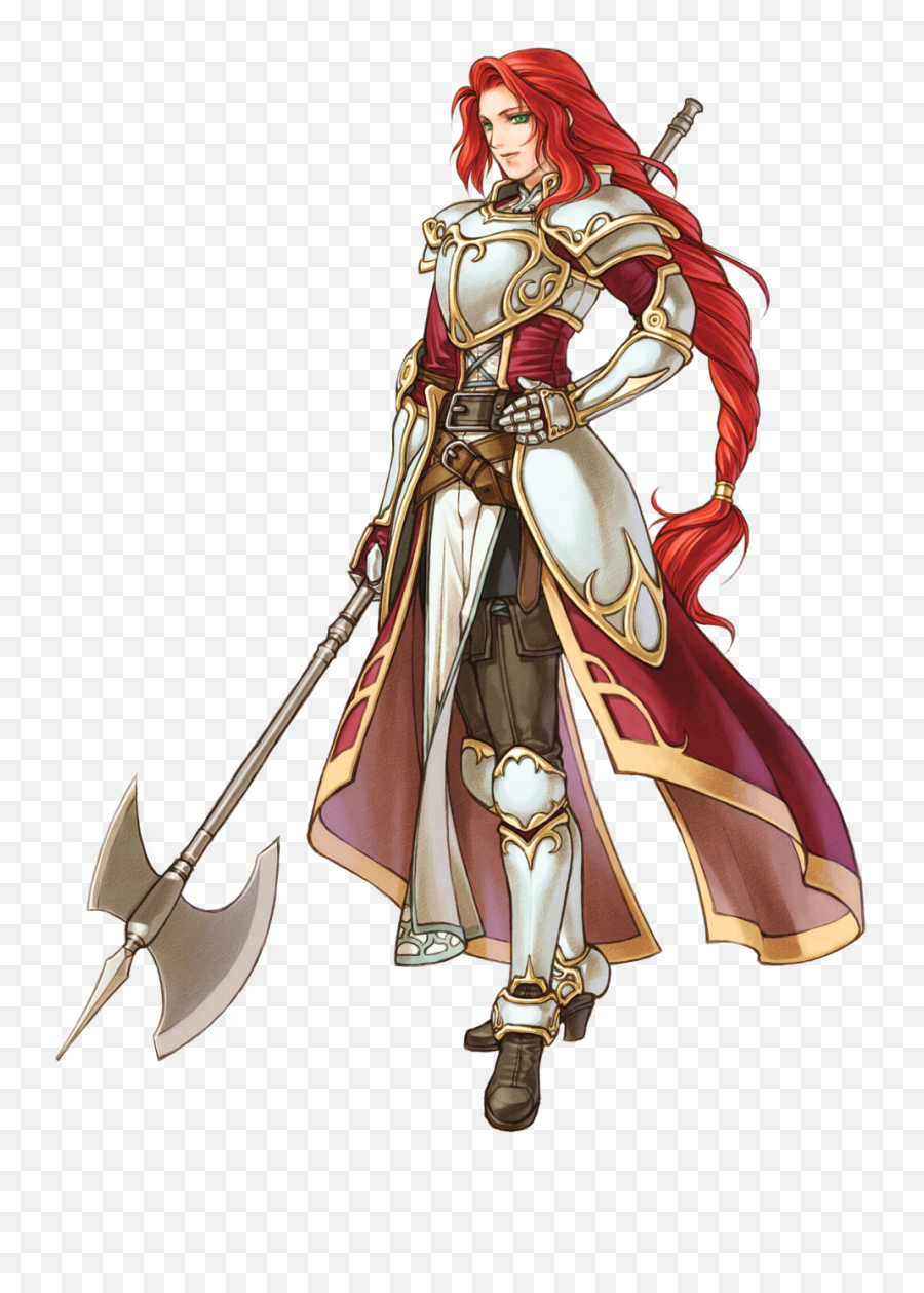 Titania - Fire Emblem Female Armor Png,Women's Face Summoners Icon