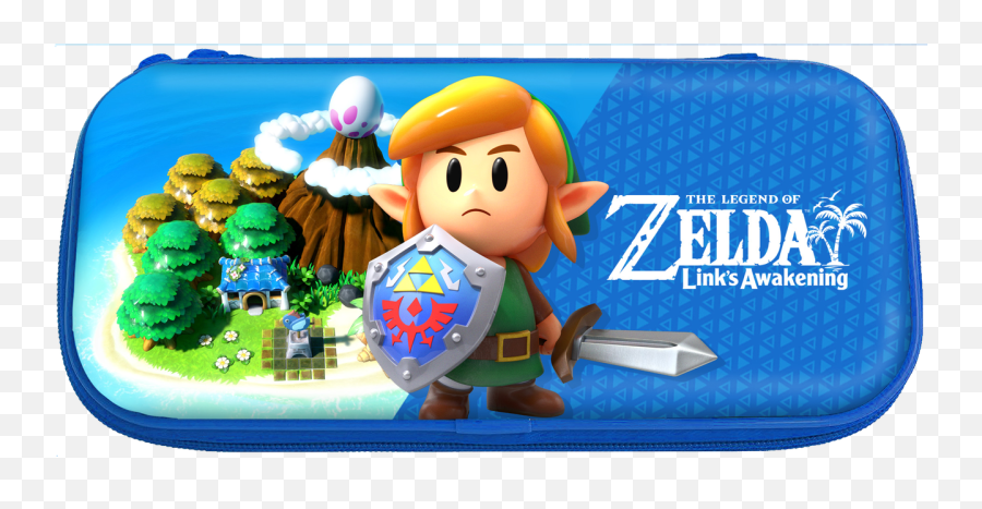 Legend Of Zelda Linku0027s Awakening Edition Hard Pouch For - Links Awakening Png,Link Zelda Png