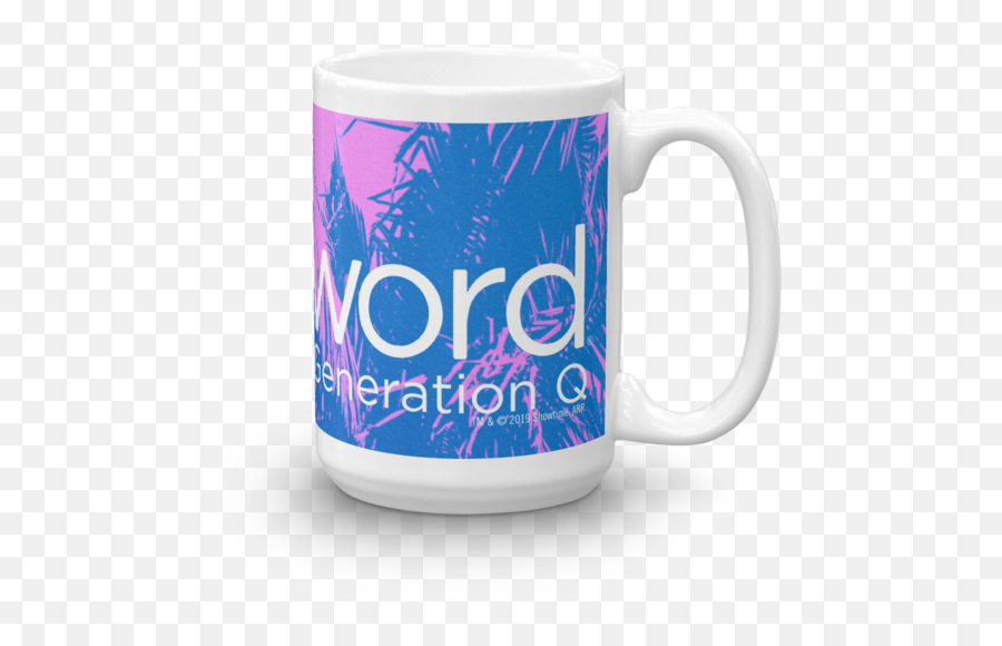 The L Word Generation Q Palm Tree Logo Neoprene Laptop Sleeve - Coffee Cup Png,Palm Tree Logo