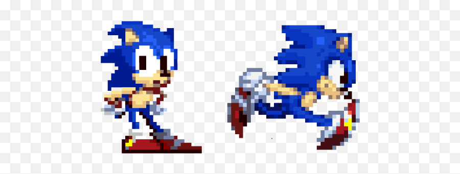 Sonic The Hedgehog Pixel Cursor U2013 Custom - Sonic Custom Cursor Png,Sonic The Hedgehog Icon