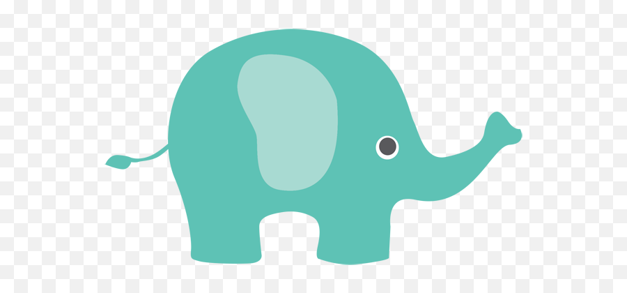 Cute Elephant Clipart Png - Clipart Png Baby Elephant Png,Elephant Clipart Transparent Background