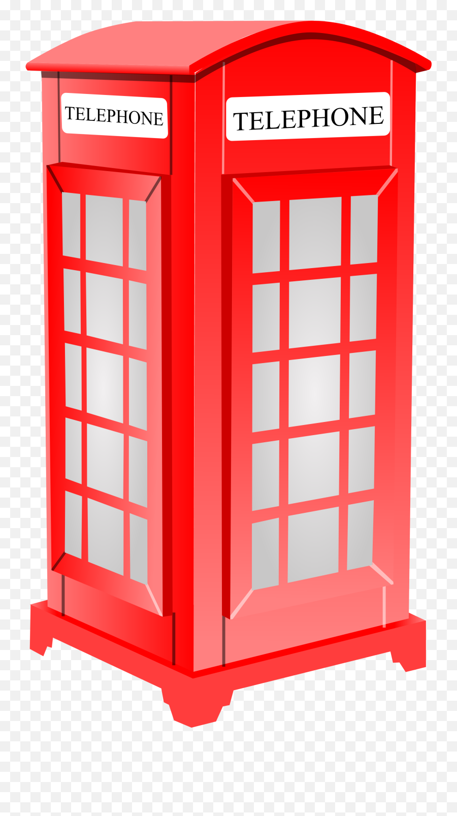 British Phone Booth - Phone Booth Clipart Png,Booth Icon