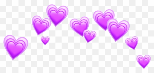 Crown Tumblr Emoji - Heart Png