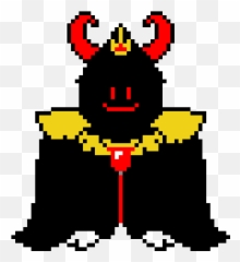 Pixel Art Gallery - Asgore Png Transparent