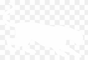 Download Hd Puma Logo - White Cougar Silhouette Transparent Cougar Silhouette White Png,Puma Png