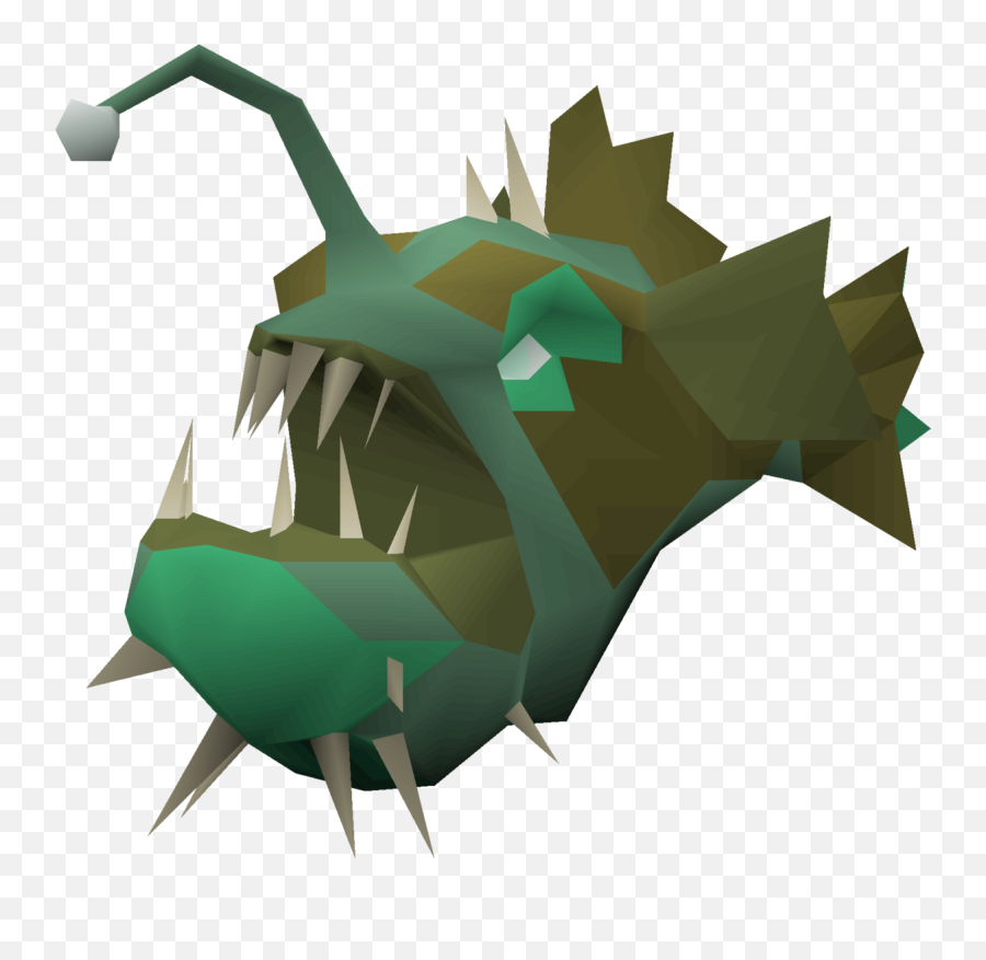 Raw Anglerfish - Osrs Wiki Angler Osrs Png,Supertech Icon Rwa