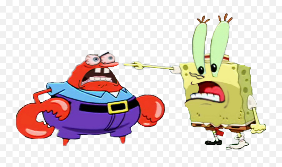 Mrkrabs Spongebob Meme Reaction Faceswap Bikinibottom - Mr Krabs And Spongebob Meme Png,Spongebob Face Png