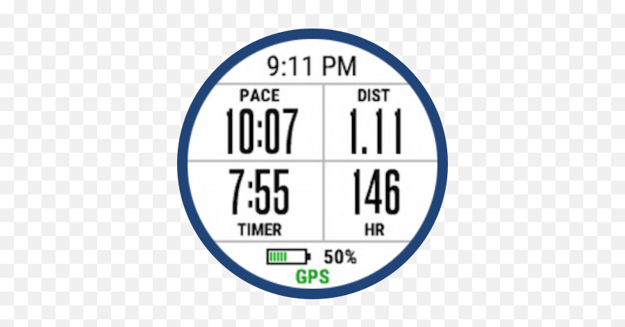 Single Run Field Legacy Garmin Connect Iq Png Icon