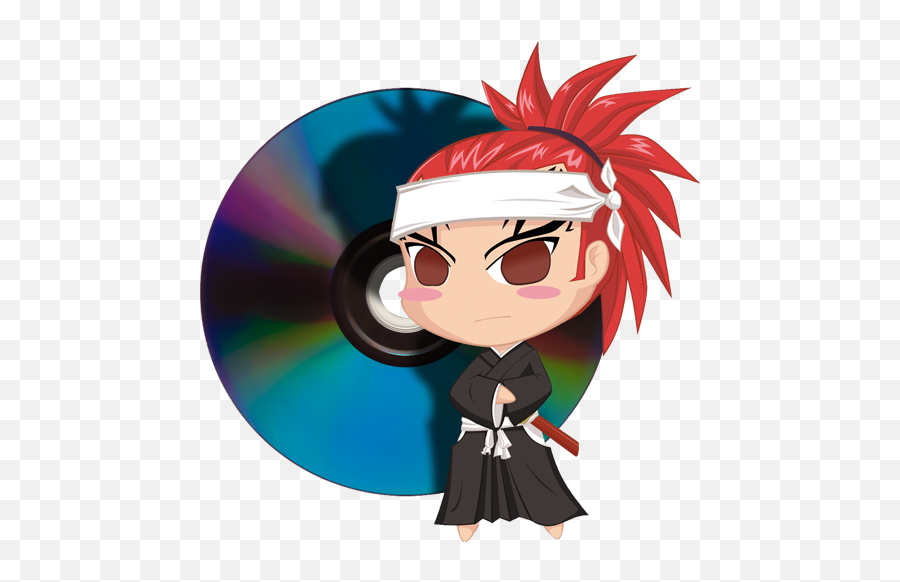 Bleach Chibi Renji Disc Rukichen Png Icons Free Download - Bleach Chibi,Bleach Png