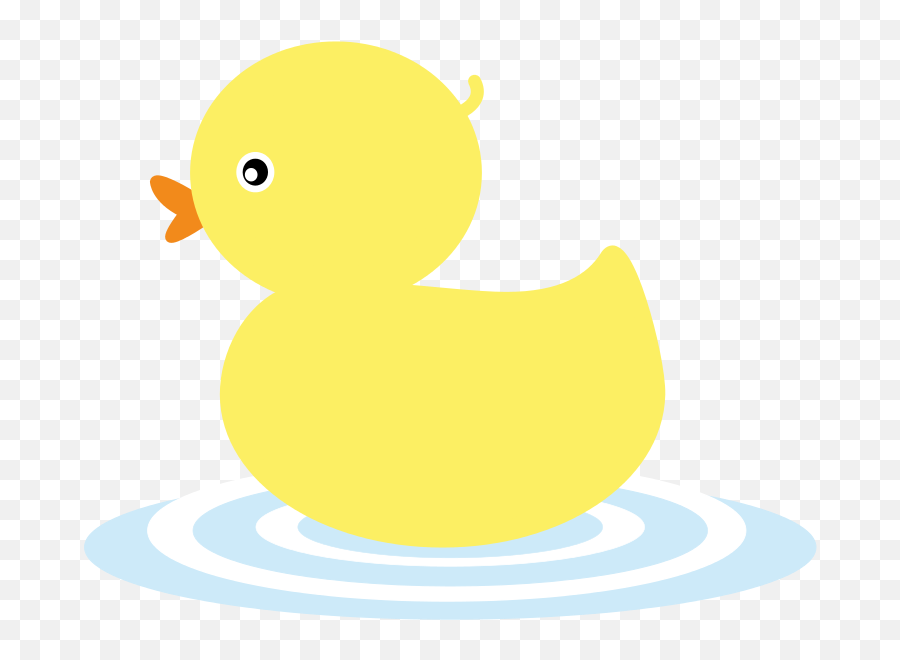 Duck With Sunglasses Clipart Png - Baby Rubber Ducky Clip Art,Rubber Duck Transparent Background