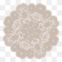 Lace Free Png Transparent Image And Clipart - Doily