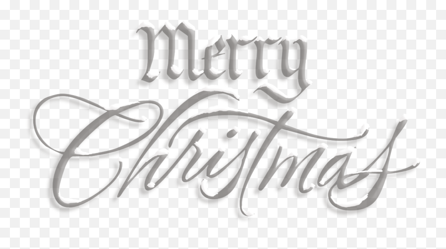 Download - Merry Christmas Snow Png,Merry Christmas Text Png