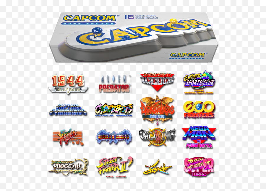 Are You Ready For Authentic Arcade Feeling In Your Home The - Capcom Home Arcade Console Png,Capcom Logo Png