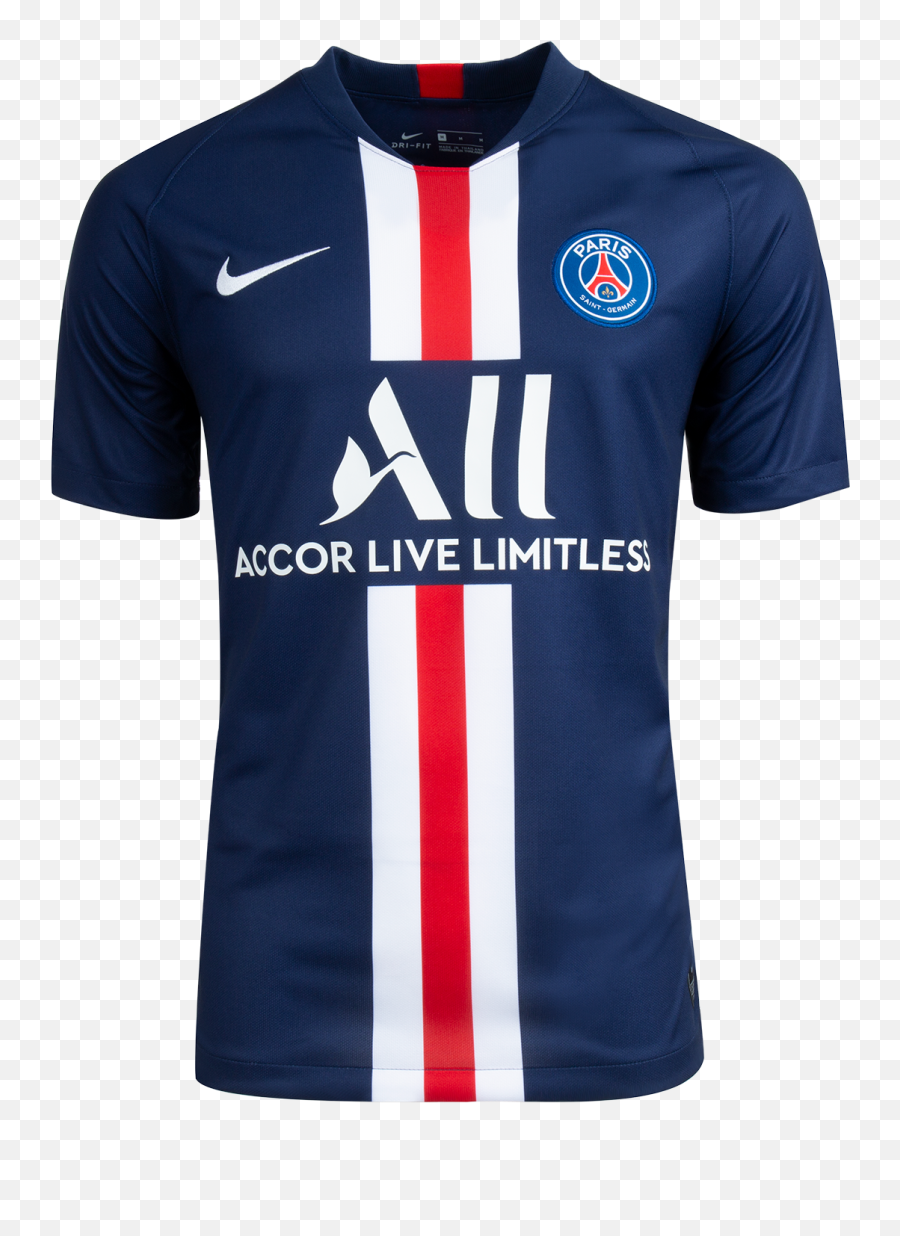 Psg Home Jersey 201920 Ez Football Hong Kong - Jersey Paris Saint Germain Png,Blue Shirt Png