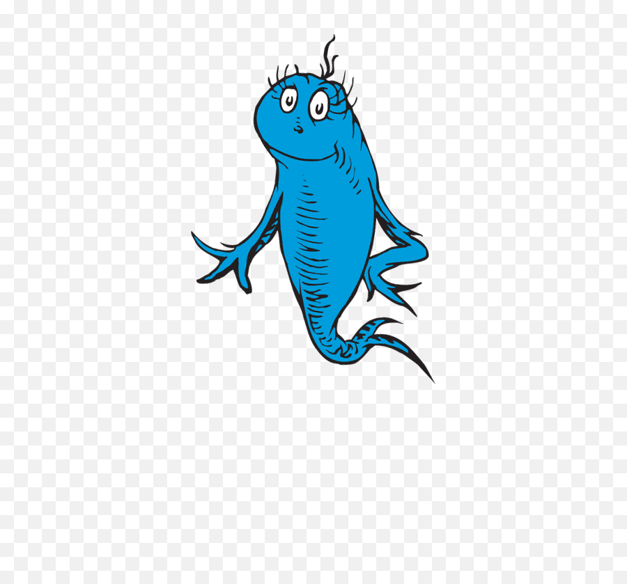 Download Clip Art Library Stock One Fish Two Clipart - Fish From Cat In The Hat Png,Fish Png Transparent