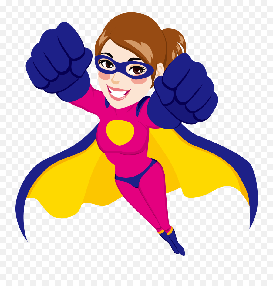 Female Superhero Cartoon - Woman Super Hero Cartoon Png,Superhero Png -  free transparent png images 