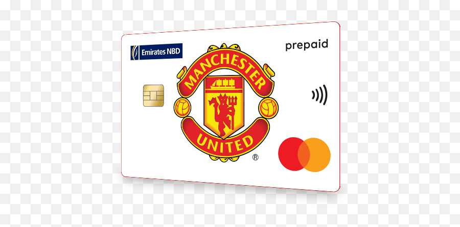 Manchester United Prepaid Card Emirates Nbd - Manchester United Png,Man U Logo