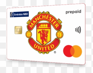 Manchester United Prepaid Card Emirates Nbd - png