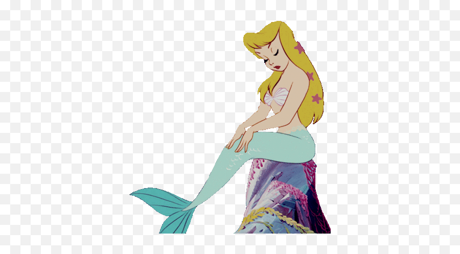 Drawing Mermaid Transparent Png - Little Mermaid Transparent Gif,Mermaid Transparent Background