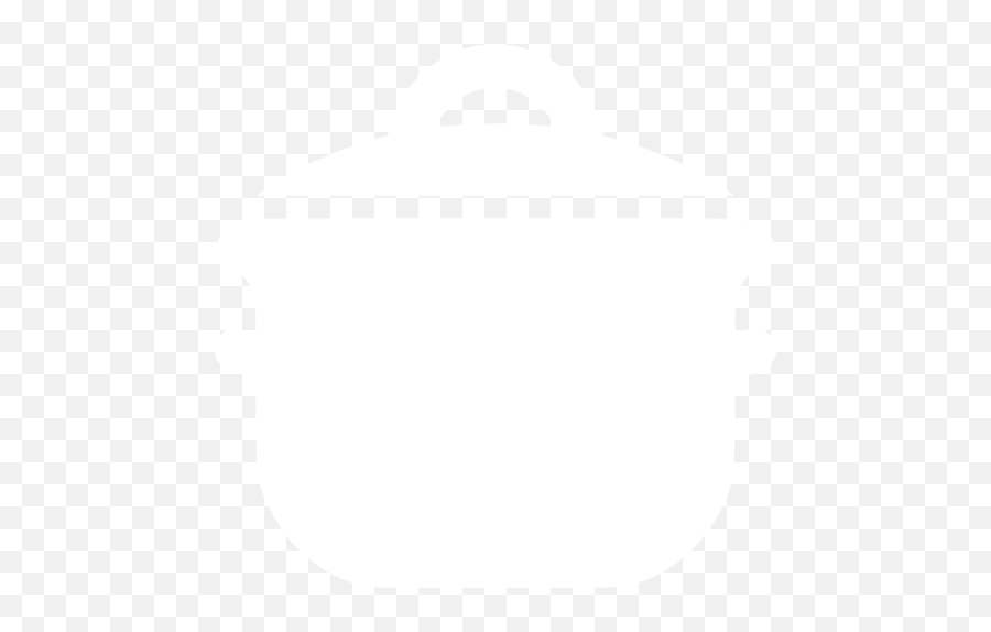 White Cooking Pot Icon - Clip Art Png,Cooking Pot Png
