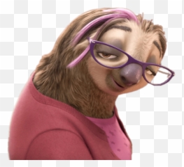 Zootopia Priscilla The Sloth Transparent Png - StickPNG Girl From
