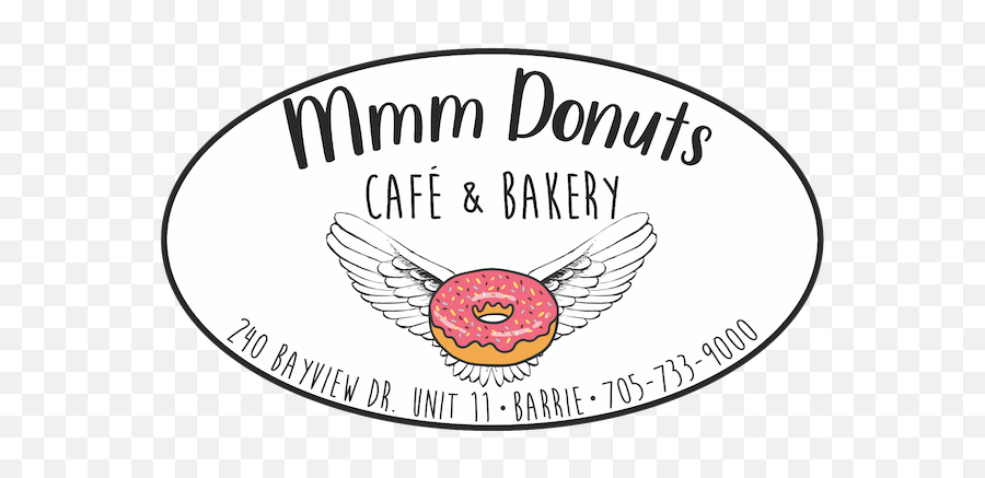 Mmm Donuts U2022 Café U0026 Bakery U2013 Awesome Handmade Fresh - Circle Png,Donut Logo