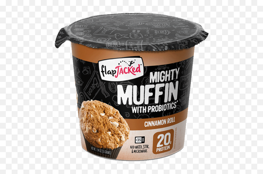 Flapjacked Mighty Muffin - Cinnamon Roll Mighty Muffins Png,Cinnamon Roll Png