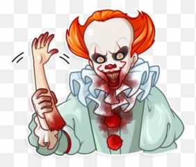 Pennywise Whatsapp Stickers - png